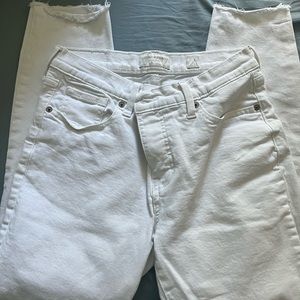 Lucky Brand white skinny jeans